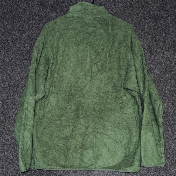 Patagonia Synchilla Men's Forest Green Zip-Up Sweater Large - Picture 9 of 9